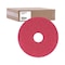 Premiere Pads Floor Pads, 13", Red, PK5 PAD 4013 RED - alternate 4